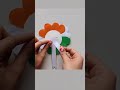 create tricolor paper flower badge in minutes for republic day