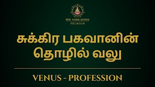 சுக்கிர பகவானின் தொழில் வலு | Venus - profession