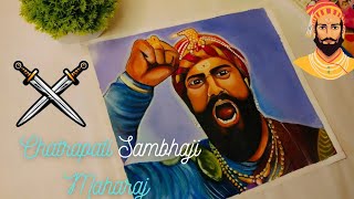 Chava Movie Drawing🚩|| Vicky Kaushal Drawing ||Sambhaji Maharaj Drawing ||#viralvideo #art #hindu