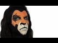 Scar | The Lion King Face Painting