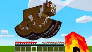 a vaca ficou assim quando atualizei o minecraft e não voltou ao normal