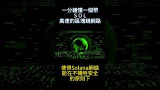 一分鐘懂一個幣 SOL (SOLANA)