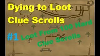 Loot From 100 Hard Clue Scrolls #1 | Loot Video 2019 | Runescape3