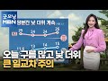 [굿모닝MBN 날씨]오늘 구름 많고 낮 더위…큰 일교차 주의 [굿모닝 MBN]