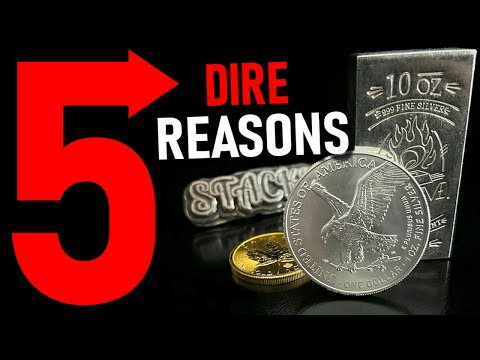 FIVE DIRE REASONS to Stack Silver and Gold in 2024…And #4 Might Surprise You!