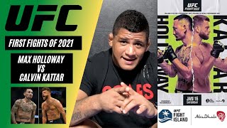Max Holloway vs Calvin Kattar - UFC IS BACK