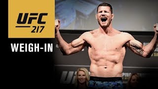 UFC 217: Official Weigh-in