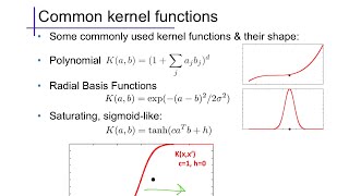 Support Vector Machines (3): Kernels