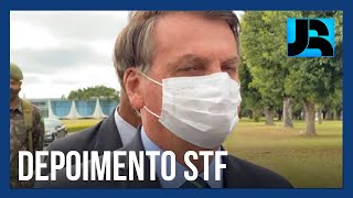 Bolsonaro terá que prestar pessoalmente depoimento sobre suposta interferência na PF