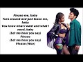 Cardi B & Bruno Mars - Please Me (Lyrics)