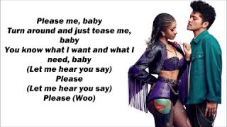 Cardi B And Bruno Mars - Please Me Lyrics