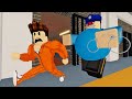 Polis Buncit Nak Kurung Horangi Dalam Penjara!!! [BARRY'S PRISON RUN] (Roblox Malaysia)