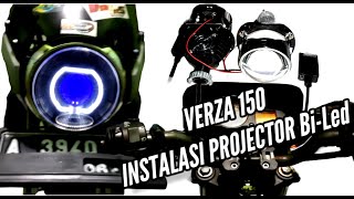 #HOW TO INSTALATION PROJECTOR | BILED VAHID LENSA 2.5INCH E3+ Pro IN VERZA 150 | Hadi Sutrisno