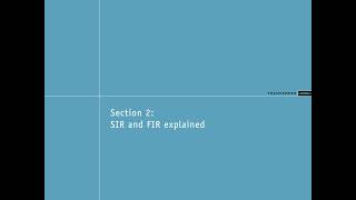 Reserve Management Concepts: section 2 - SIR and FIR explained