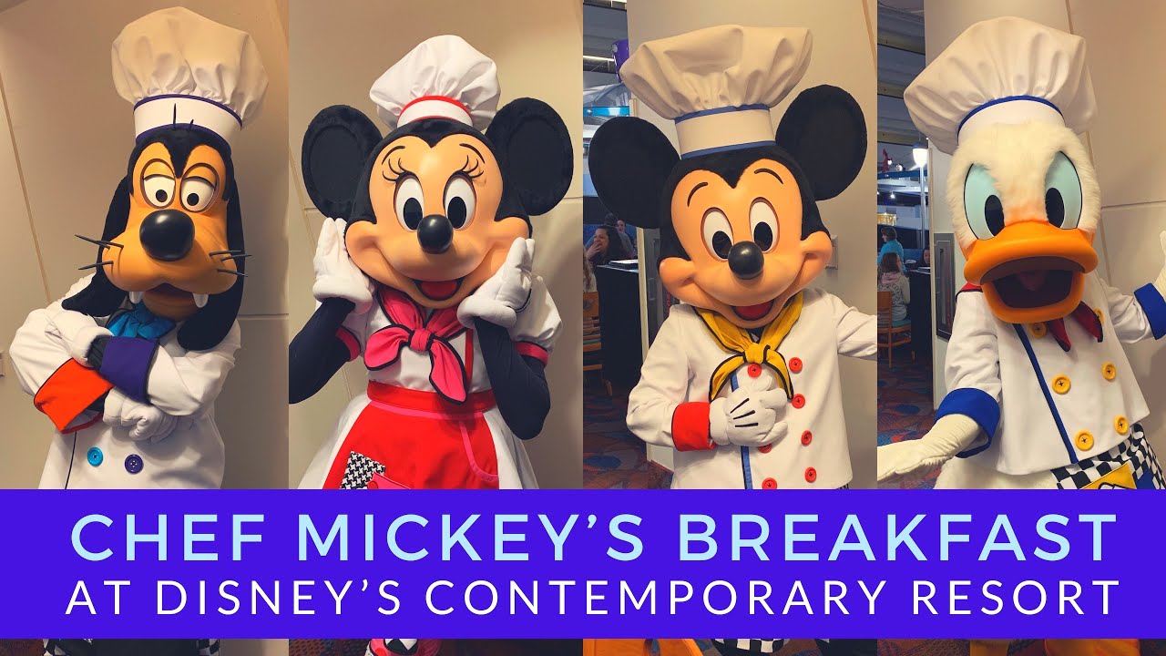 DINING REVIEW: Chef Mickey's Breakfast At Disney's Contemporary Resort ...