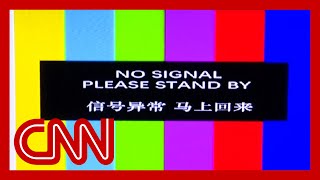 China censors CNN in middle of report on missing foreign minister
