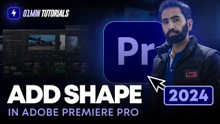 How to Add Shape in Adobe Premiere Pro 2024 | Shape Tool Premiere Pro