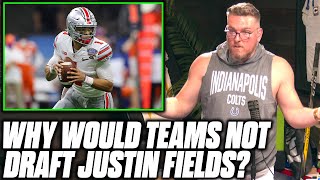 Pat McAfee Learns Why Teams May Not Like Justin Fields In The NFL Draft