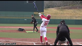 《学童》【打撃練習１】  カープジュニア 2024   【フリーバッティング】《NPB ジュニアトーナメント・神宮への道》