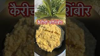 कैरीची कोशिंबीर | Kairiche Koshimbir | Raw Mango Salad #shorts #salad #cooking