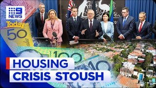 ‘Stop it!’: Politicians criticise National Cabinet’s housing reform shake-up | 9 News Australia