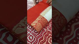 🥰 Meesho Durga Pujo Saree #meesho #saree #ytshorts #unboxing #shorts #shortvideo #bengali #durgapuja