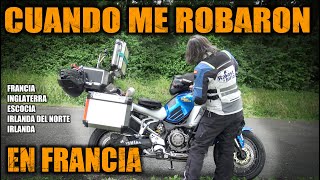 VIAJAR POR EUROPA en MOTO. HACIA NORMANDIA, RECORDARÉ el ROBO de 2014.