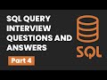 Part 4: SQL Query Interview Questions & Answers | Find Nth highest Salary (Co-related Sub Query)