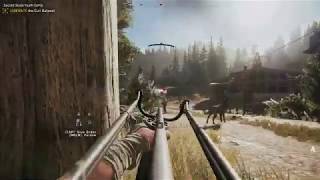 Farcry 5 gameplay pc.|No commentary | free roaming|liberating cult outpost|best gameplay