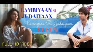 Lambiyaan Si Judaiyaan // Arijit Singh Sad Song // Raabta // Full HD Video // Tomar Amar Moner Diary