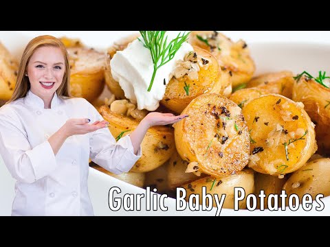 Garlic Baby Potatoes Garlic Baby Potatoes
