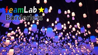 【デジタルアート】チームラボ★ボーダレス（お台場）に行ってきた！teamLab★Borderless