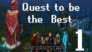 Hydrascape Let's Play #1 - 120 DUNG \u0026 Bank Update