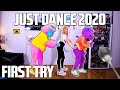 TRYING JUST DANCE 2020 for the FIRST TIME! 😱😂