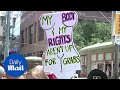 Protestors take to streets targeting Louisiana abortion ban bill