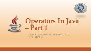 8.1 - Operators in Java | Java Development Tutorials | Urdu / Hindi | 2019