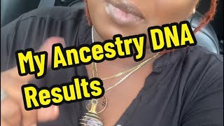 My Ancestry DNA results