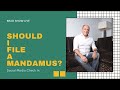 Should I File A Mandamus? | Free Immigration Law Advice