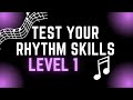 Rapid Rhythms Level 1 - Counting Quarter Notes and Quarter Rests