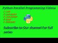 Learn Python parallel programming, Python Thread part 3 Video 3,  Locks, RLock
