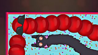 Snake Io 🐍 Licorice Vs Fiero Snake🐍 Epic Snakeio Gameplay!