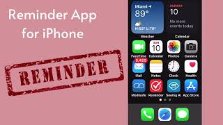 Reminder with Voice Reminders App | iOS