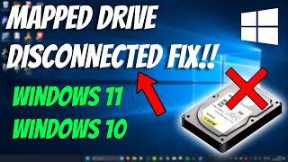 How To Fix Mapped Drive is Disconnected After Reboot