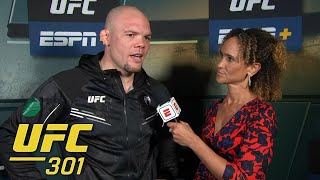 I told you there were levels to this 🔊 Anthony Smith talks upset win at UFC 301 | ESPN MMA