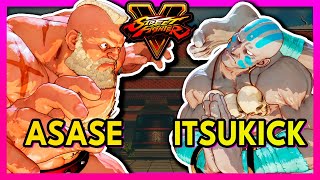 SFV 🥊 Asase (ZANGIEF) VS Itsukick (DHALSIM) 🥊 スト5  🥊 SF5 🥊 Street Fighter 5