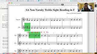 5/6 Choir Sight singing