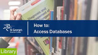 EBSCO - How to access Databases