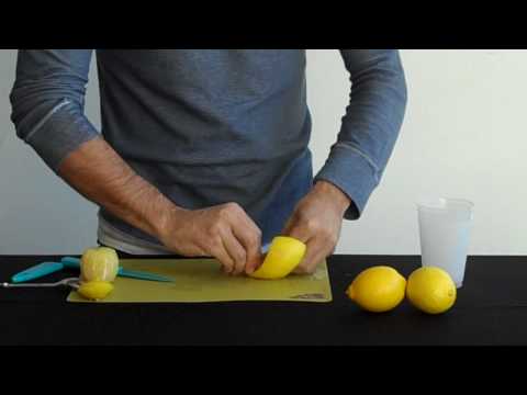 Garnish Lemon Twists Garnish Lemon Twists