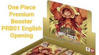 One Piece Card Game PRB01 The Best Premium Booster Opening