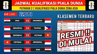 Jadwal Kualifikasi Piala Dunia 2023 - Indonesia vs Irak - Ranking Peringkat FIFA Indonesia Baru